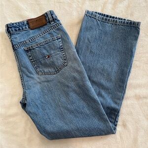 Y2K Tommy Hilfiger Jeans Light Wash Size 10 Wide Leg